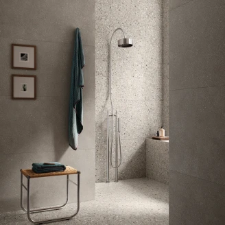 Sant’Agostino Klinker <strong>Gravel</strong>  Small Grey Matt-Struktur 3D 60x120 cm