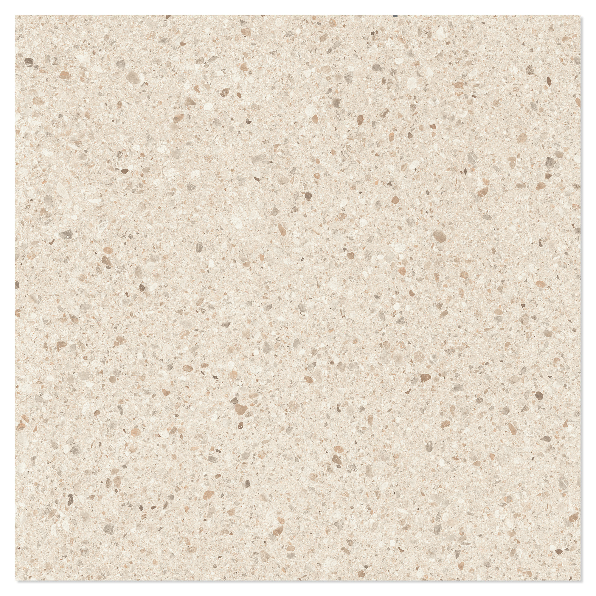 Sant’Agostino Gulvflis Gravel Full Light Matt-Struktur 3D 90x90 cm