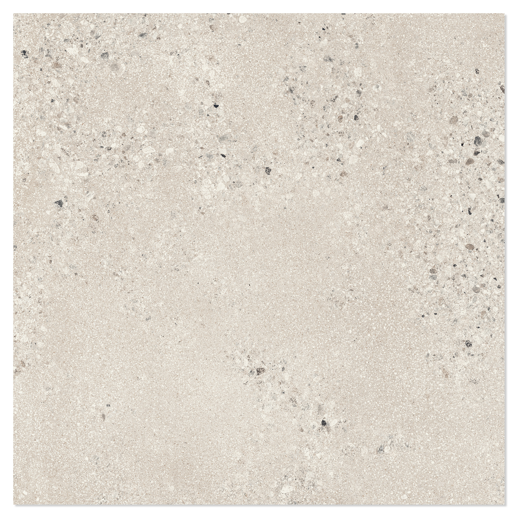 Sant’Agostino Gulvflis Gravel Large Pearl Matt-Struktur 3D 90x90 cm