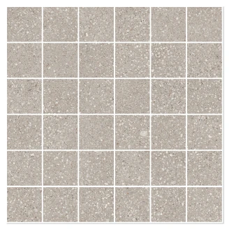 Sant’Agostino Mosaik Klinker <strong>Gravel</strong>  Small Grey Matt-Struktur 3D 30x30 (5x5) cm