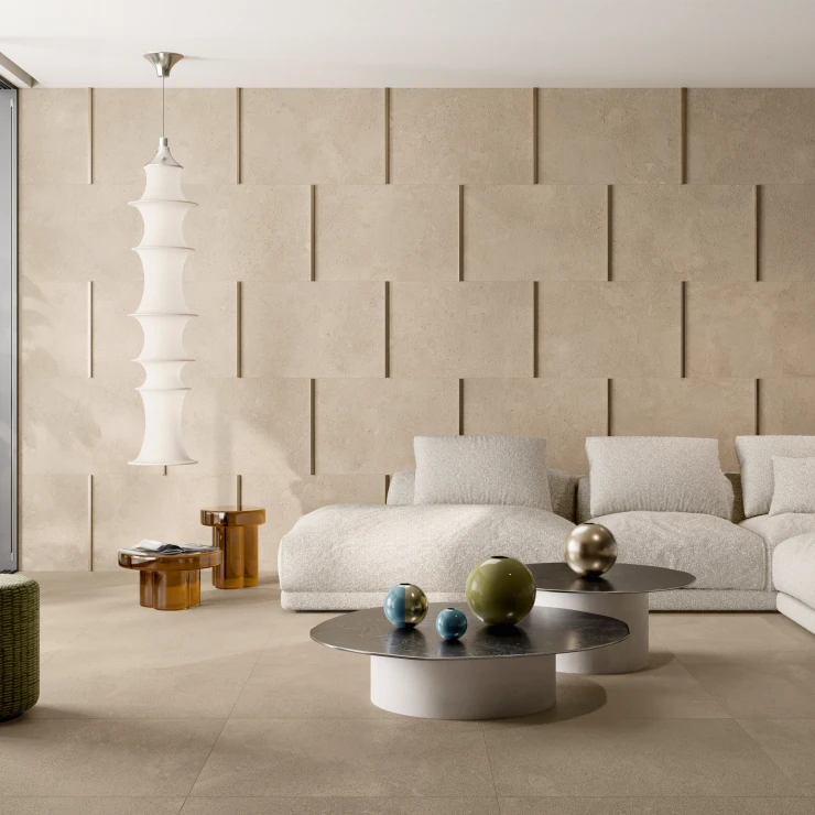 Sant’Agostino Gulvflis Baystone Sand Matt-Struktur 3D 60x90 cm