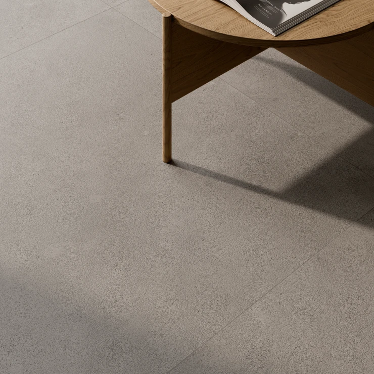 Sant’Agostino Gulvflis Baystone Grey Matt-Struktur 3D 90x90 cm