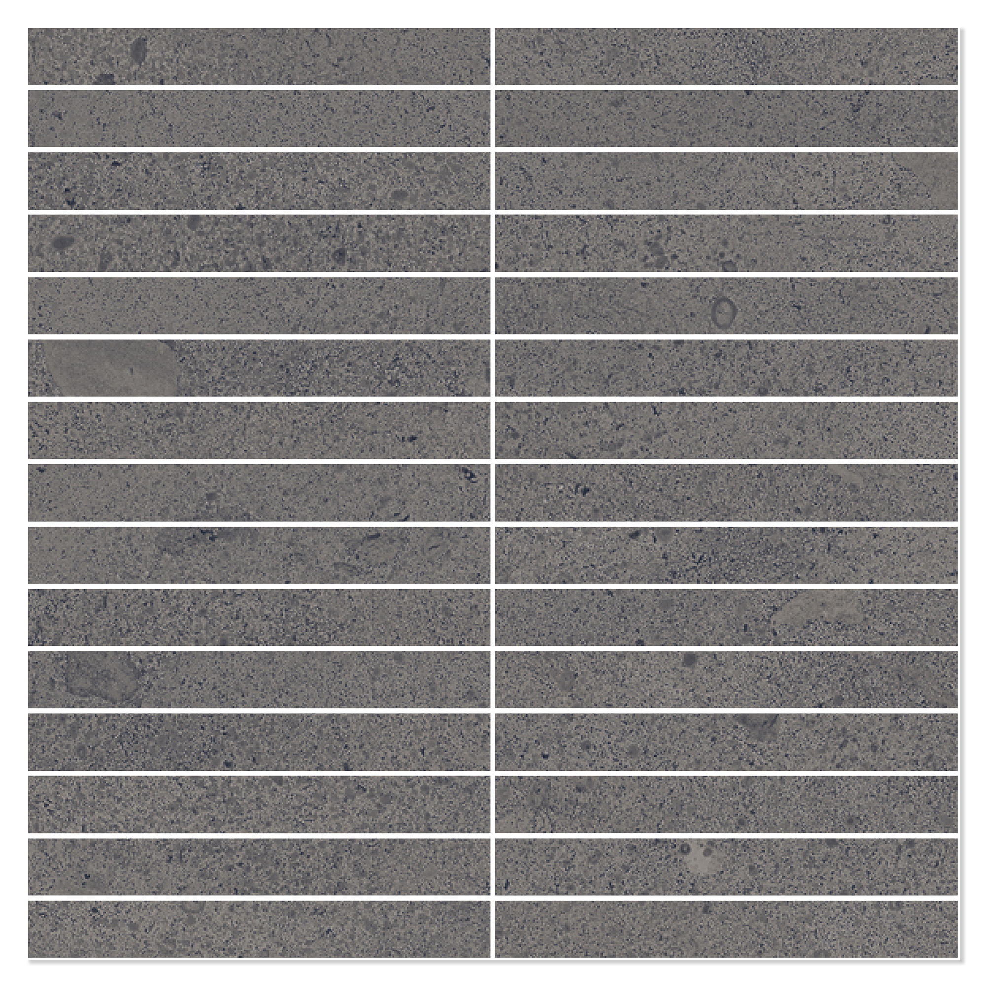Sant’Agostino Mosaikk Gulvflis Baystone Plus Dark Matt-Struktur 3D 30x30 cm