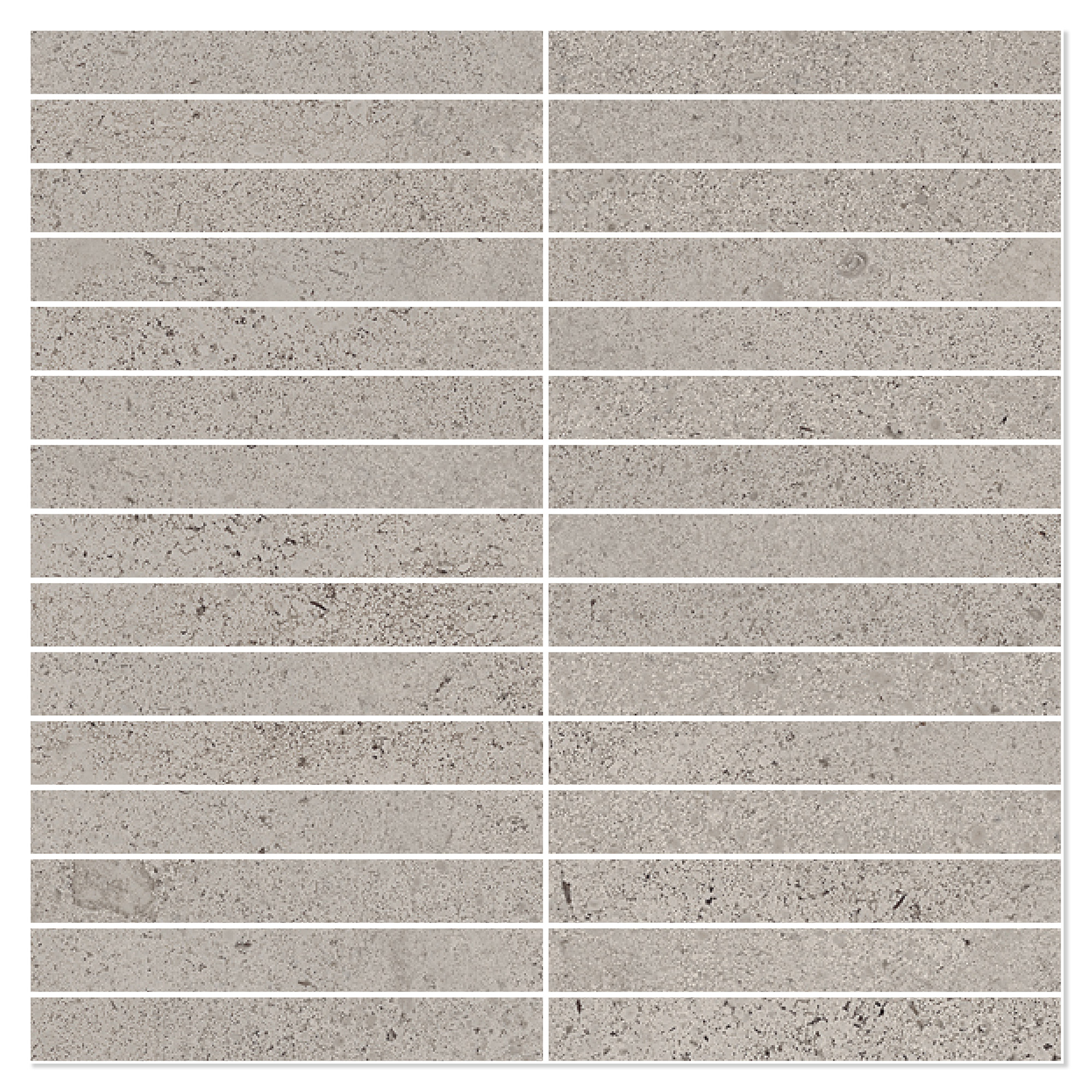 Sant’Agostino Mosaikk Gulvflis Baystone Plus Grey Matt-Struktur 3D 30x30 cm