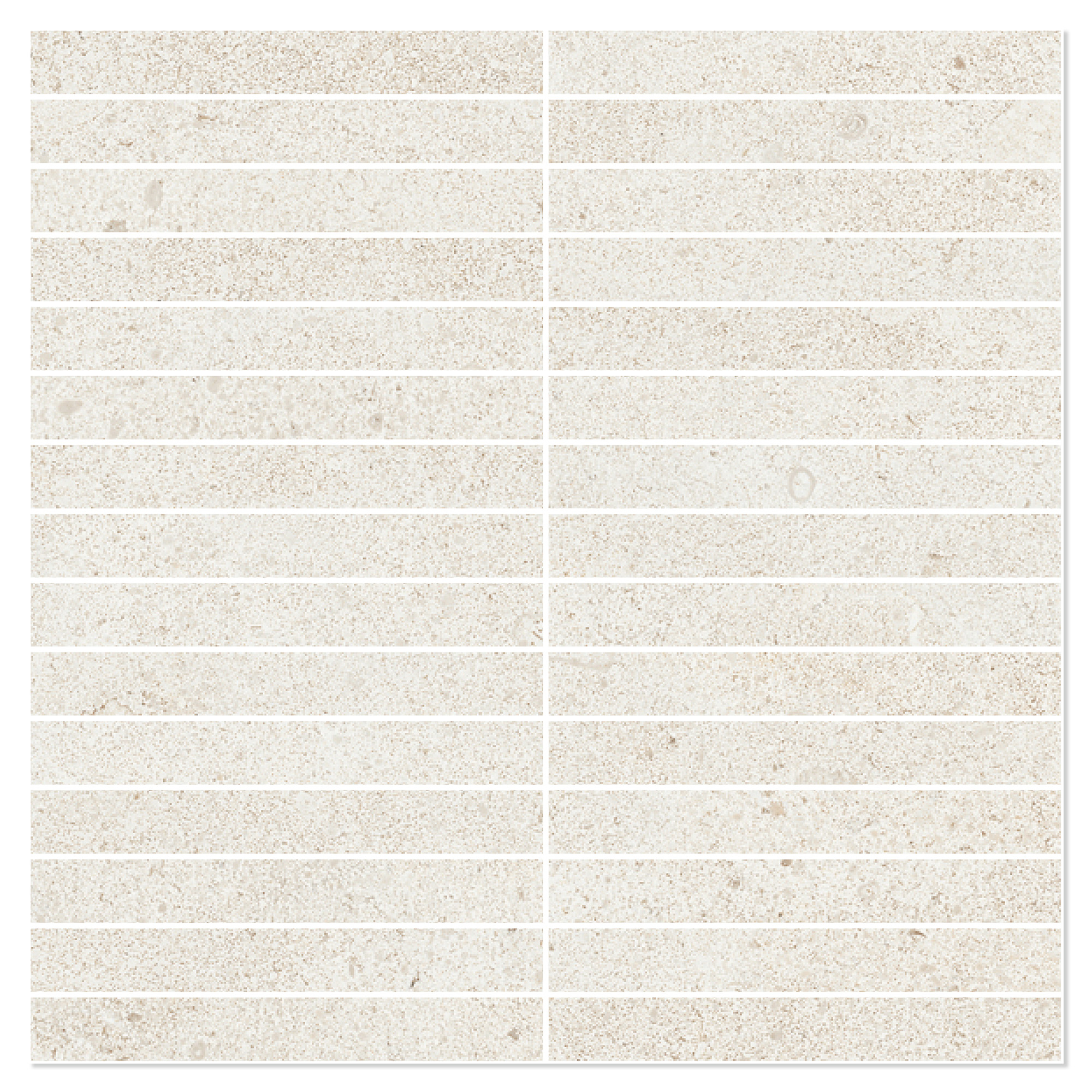 Sant’Agostino Mosaikk Gulvflis Baystone Plus Light Matt-Struktur 3D 30x30 cm