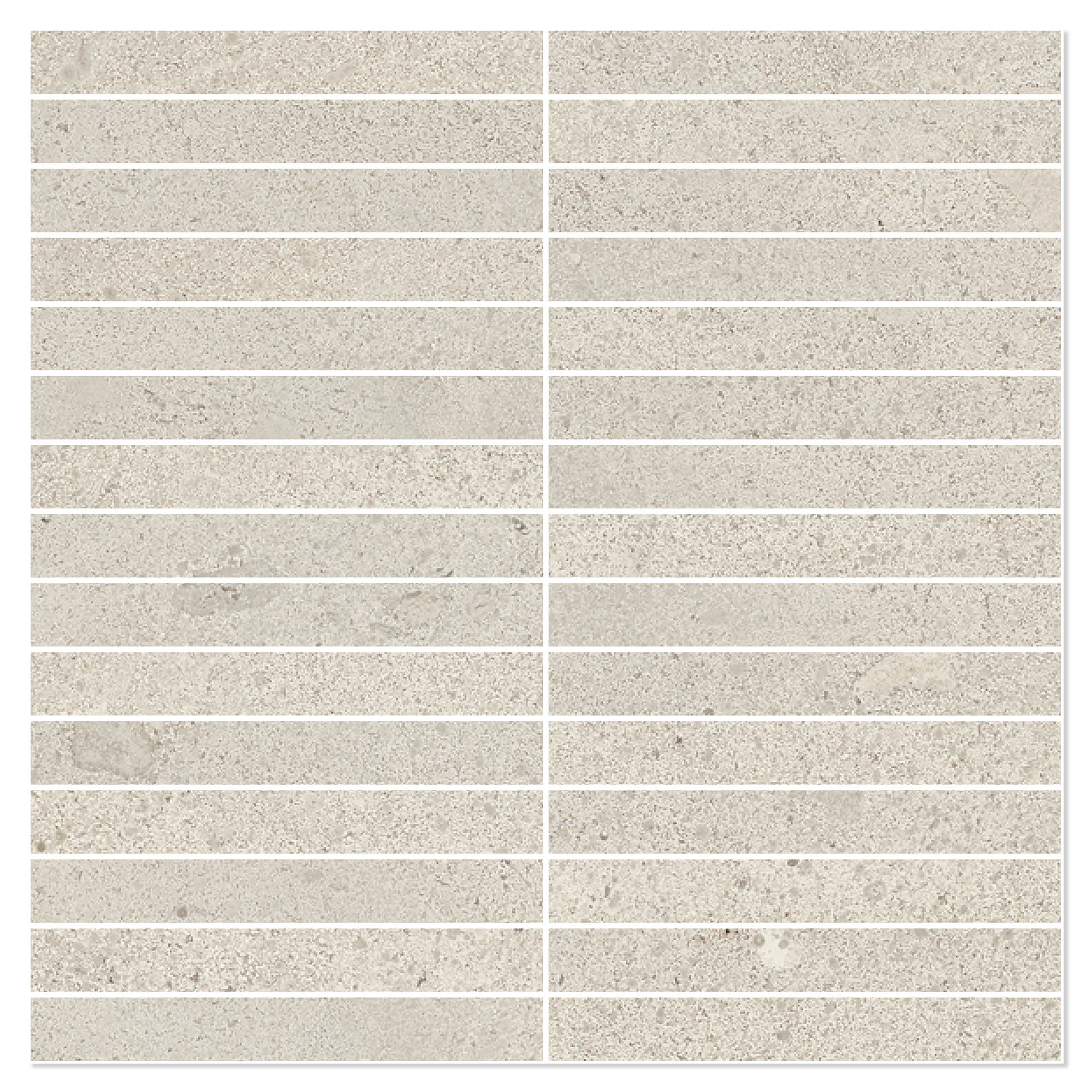 Sant’Agostino Mosaikk Gulvflis Baystone Plus Pearl Matt-Struktur 3D 30x30 cm