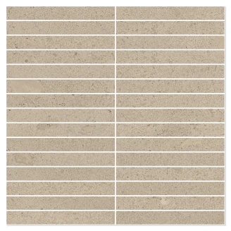 Sant’Agostino Mosaik Klinker <strong>Baystone</strong>  Plus Sand Matt-Struktur 3D 30x30 cm