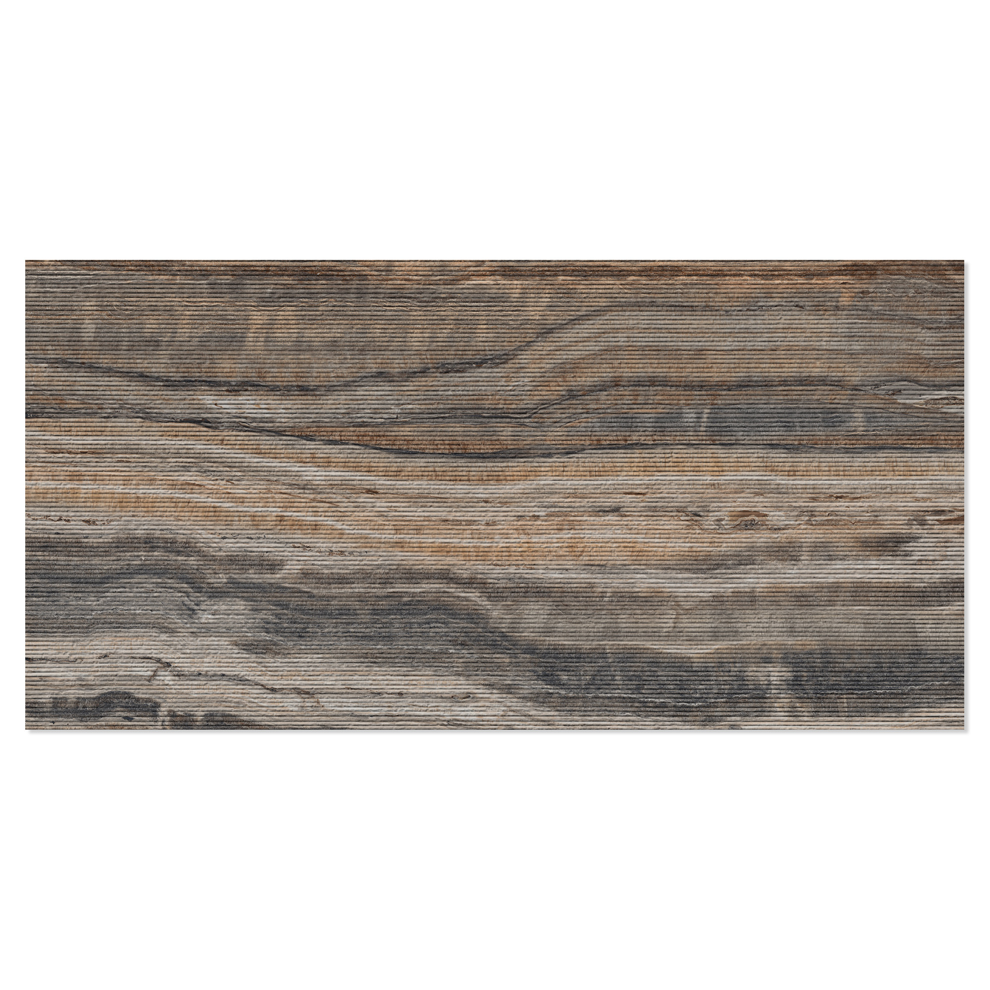 Sant’Agostino Veggflis Astral Plisse Amber Matt-Relieff 60x120 cm