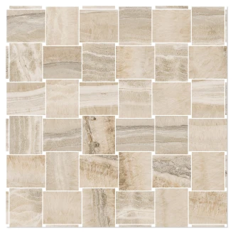 Sant’Agostino Mosaik Klinker <strong>Astral</strong>  Storm Beige Matt-Struktur 3D 30x30 cm