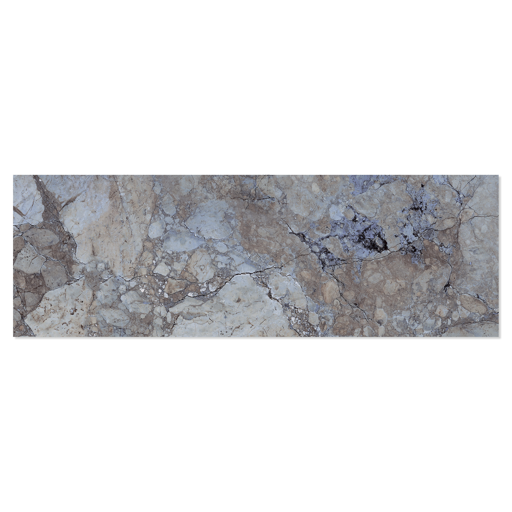Sant’Agostino Marmor Gulvflis Mystic Ocean Polert 10x30 cm