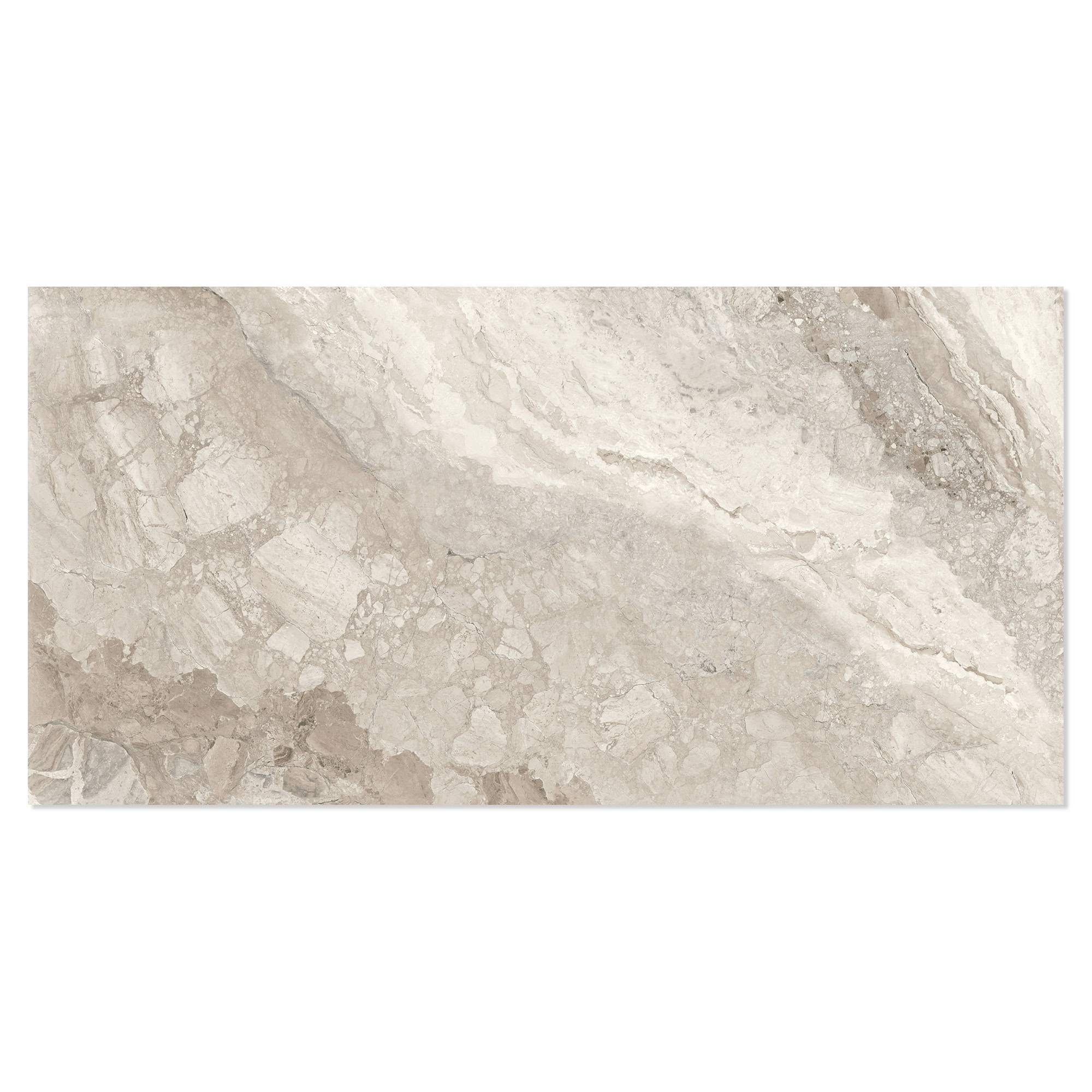 Sant’Agostino Marmor Gulvflis Mystic Beige Polert 60x120 cm