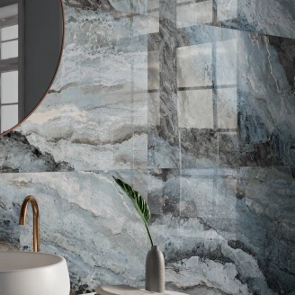 Sant’Agostino Marmor Klinker <strong>Mystic</strong>  Ocean Polerad 60x120 cm