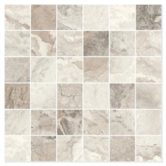 Sant’Agostino Marmor Mosaik Klinker <strong>Mystic</strong>  Beige Matt 30x30 (5x5) cm