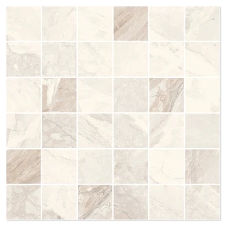 Sant’Agostino Marmor Mosaik Klinker <strong>Mystic</strong>  Ivory Matt 30x30 (5x5) cm