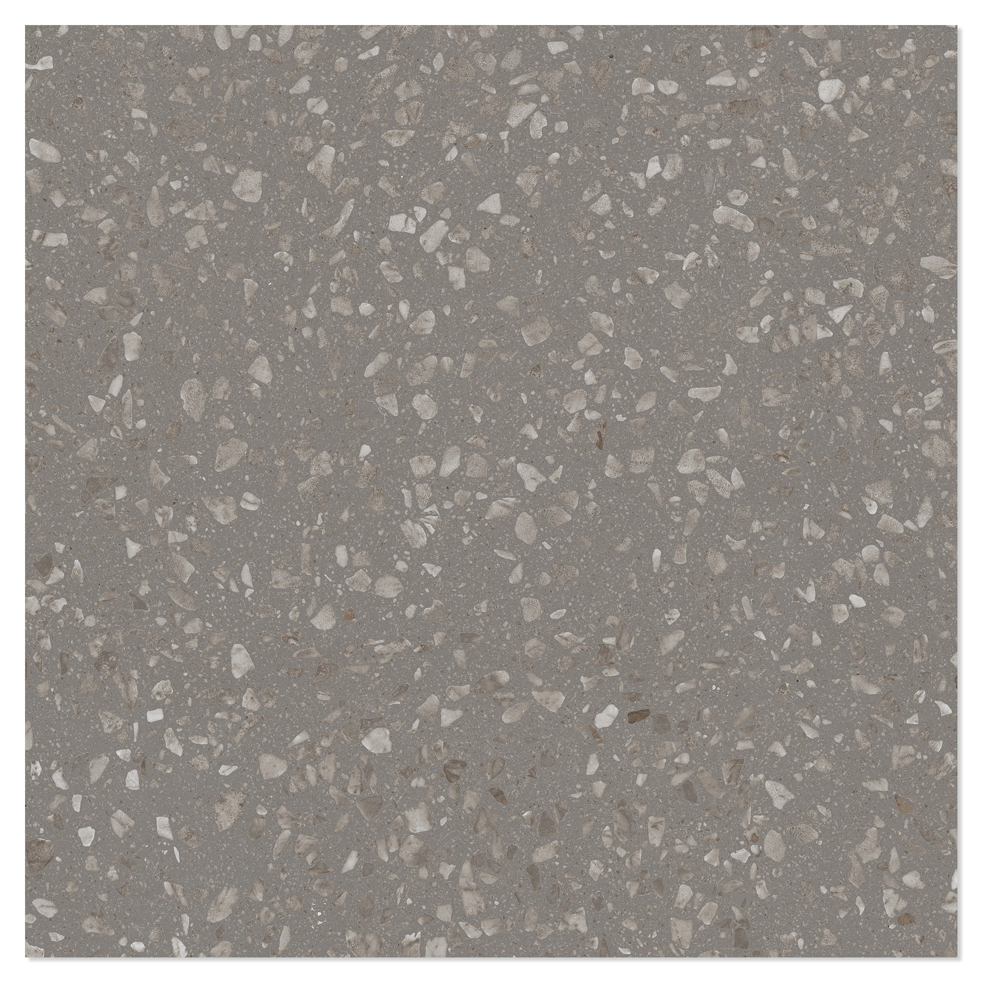 Sant’Agostino Gulvflis Glow Silk Grey Matt 90x90 cm