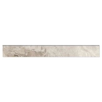Sant’Agostino Golvsockel Marmor Klinker <strong>Mystic</strong>  Beige Blank-Polerad 7x60 cm