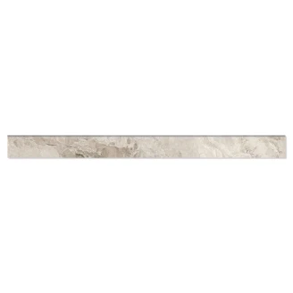 Sant’Agostino Golvsockel Marmor Klinker <strong>Mystic</strong>  Beige Blank-Polerad 7x89 cm