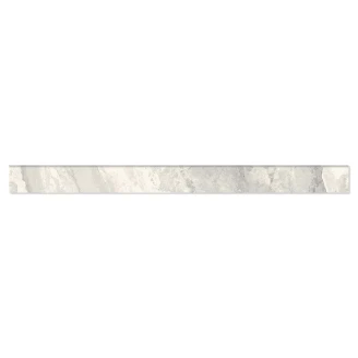 Sant’Agostino Golvsockel Marmor Klinker <strong>Mystic</strong>  Pearl Blank-Polerad 7x89 cm