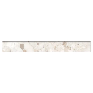 Sant’Agostino Golvsockel Klinker <strong>Venistone</strong>  Ivory Matt 7x60 cm