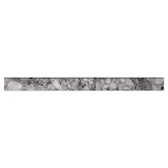 Sant’Agostino Golvsockel Klinker <strong>Venistone</strong>  Dark Blank-Polerad 7x90 cm