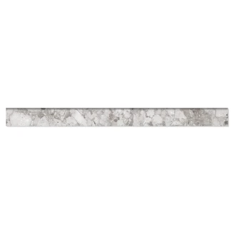 Sant’Agostino Golvsockel Klinker <strong>Venistone</strong>  Grey Blank-Polerad 7x90 cm