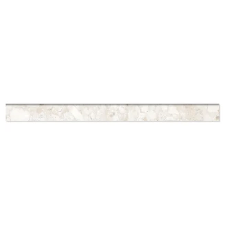 Sant’Agostino Golvsockel Klinker <strong>Venistone</strong>  Ivory Blank-Polerad 7x90 cm