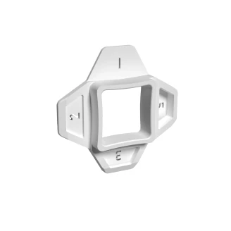 Fliskryss I-form Multi 4x (1/2/3/5mm) 100 st