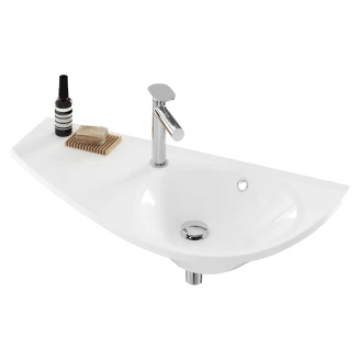 Ravak Servant <strong>Avocado</strong>  Venstre Hvit Blank 85 cm