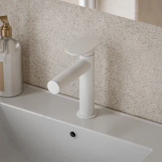 Ravak Tvättställsblandare <strong>Spring</strong>  Vit Matt S med EcoFlow-funktion