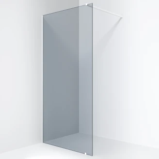 Ravak Duschvägg <strong>Walk In Wall</strong>  8 mm 100x200 cm Vit Matt Tonat