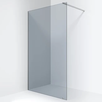 Ravak Duschvägg <strong>Walk In Wall</strong>  8 mm 120x200 cm Krom Blank Tonat
