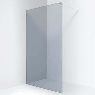 Ravak Duschvägg <strong>Walk In Wall</strong>  8 mm 120x200 cm Vit Matt Tonat