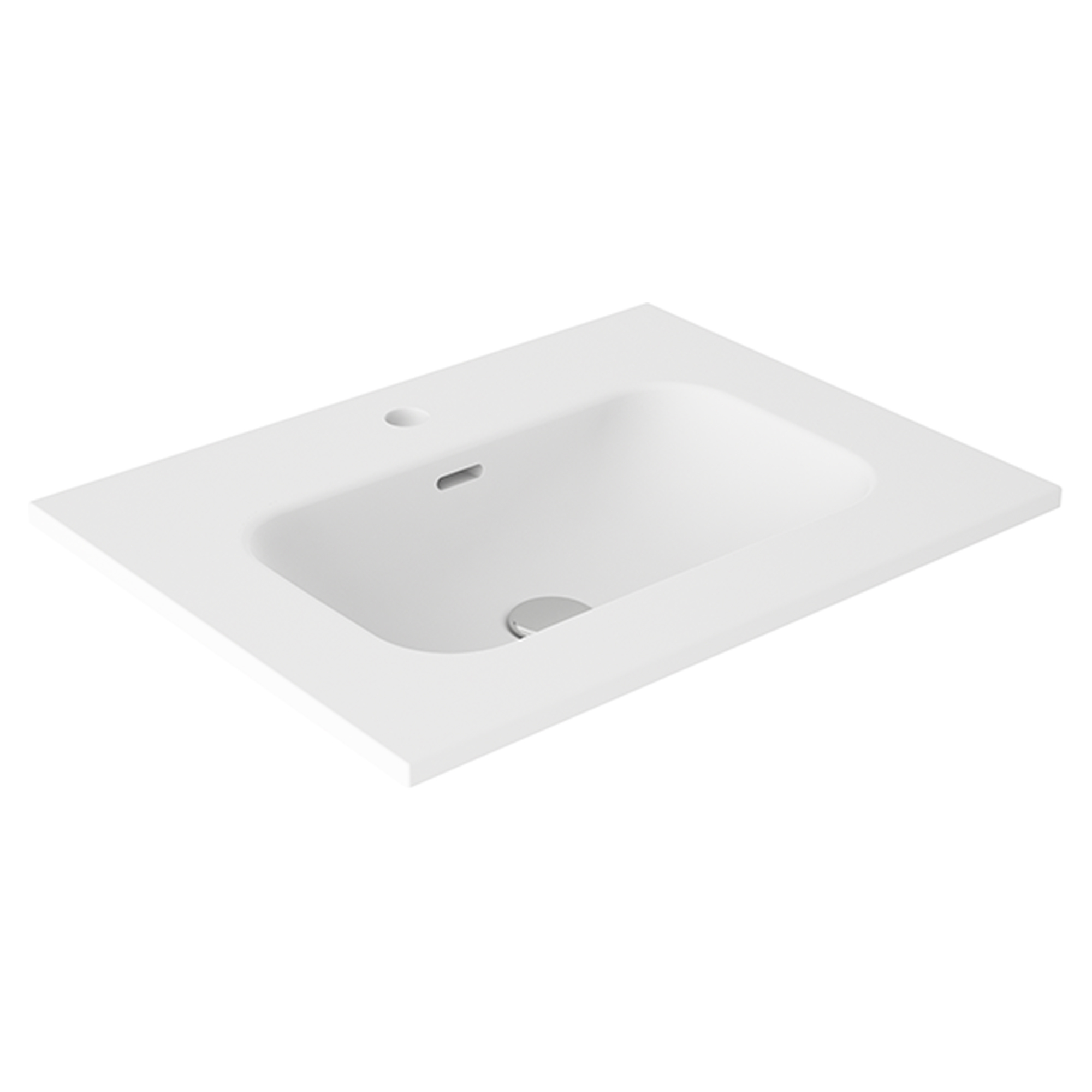 Servant Vibrante Hvit Blank 60 cm