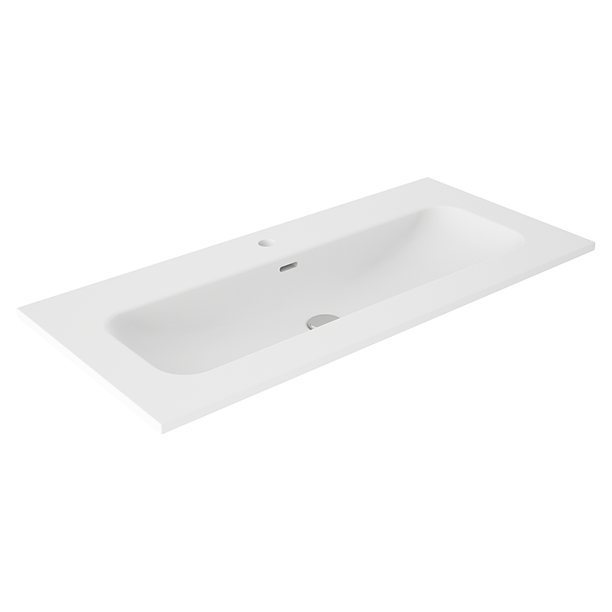 Servant Vibrante Hvit Blank 100 cm