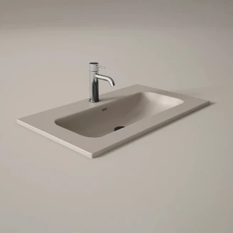 Tvättställ <strong>Vibrante</strong>  Beige Matt 100 cm