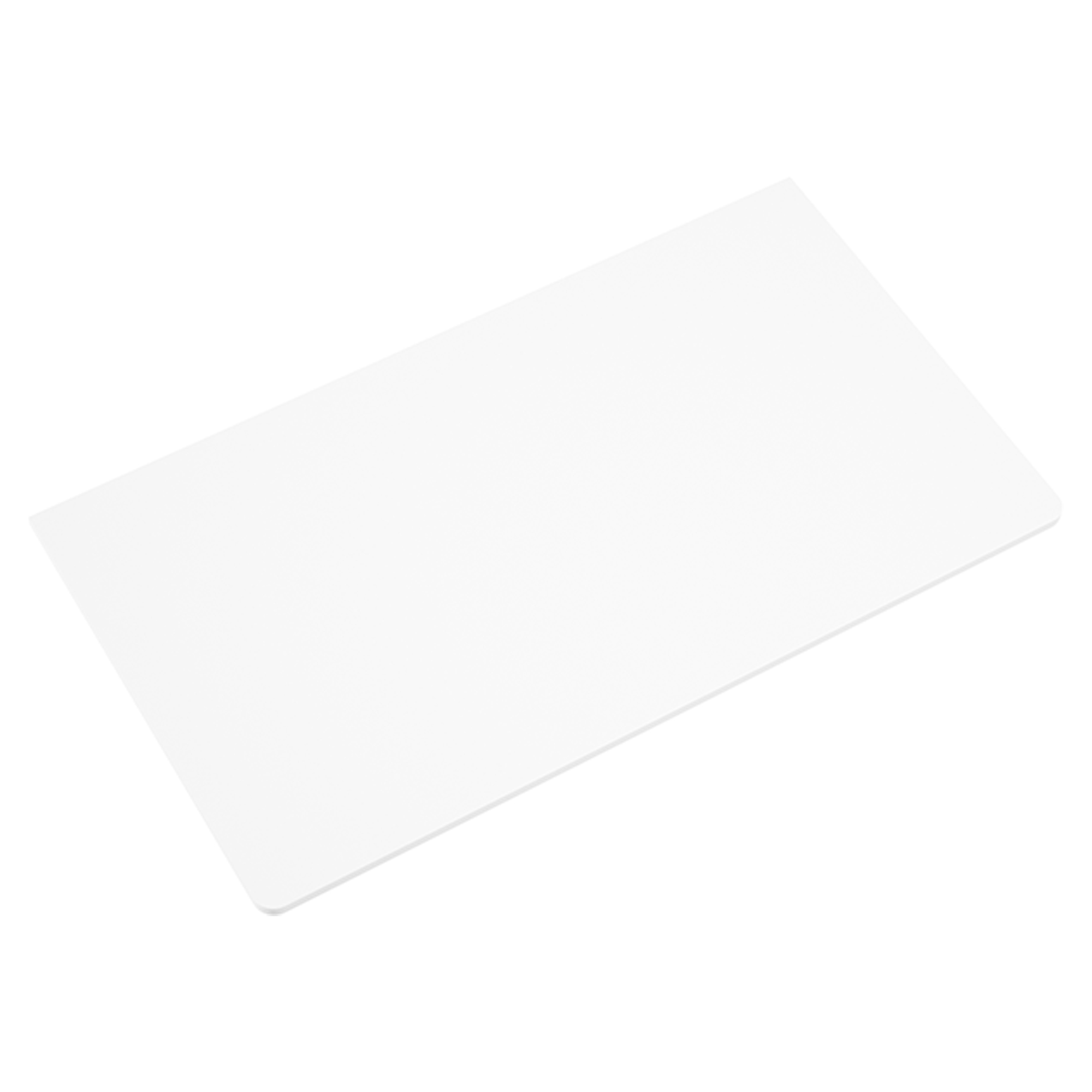 Benkplate Arka Hvit Matt 80x46 cm