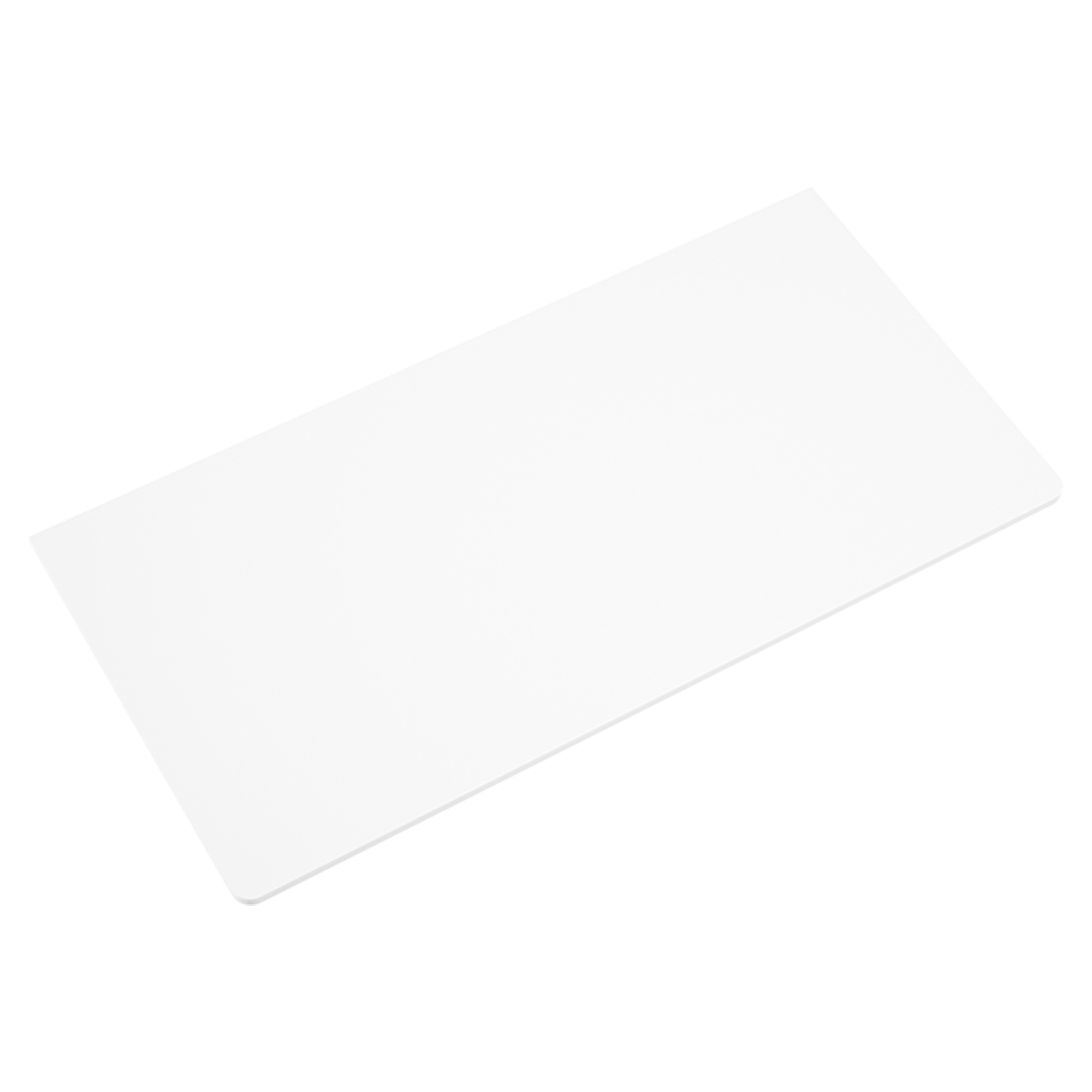 Benkplate Arka Hvit Matt 90x46 cm