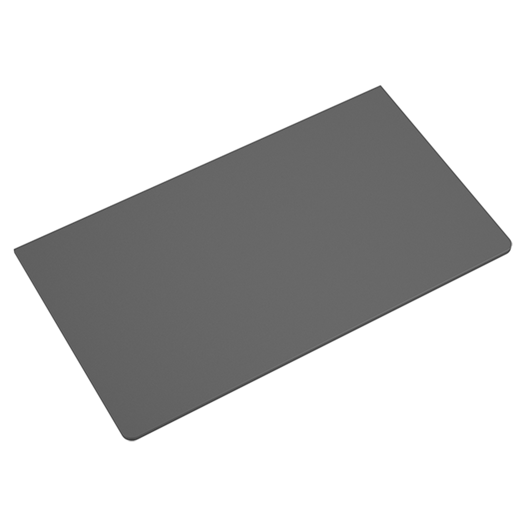 Benkplate Arka Mørkgrå Matt 70x40 cm