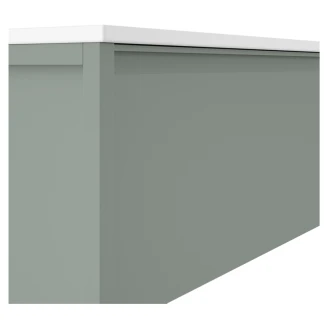 Badrumskommod Tone Oliv Matt 80 cm 1 låda med Handfat