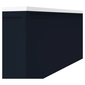 Badrumskommod <strong>Tone</strong>  Mörkblå Matt 100 cm 1 låda med Handfat