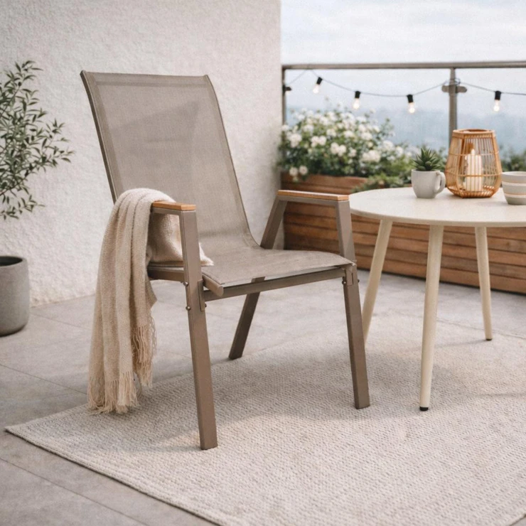 Hagestol Caspi Taupe