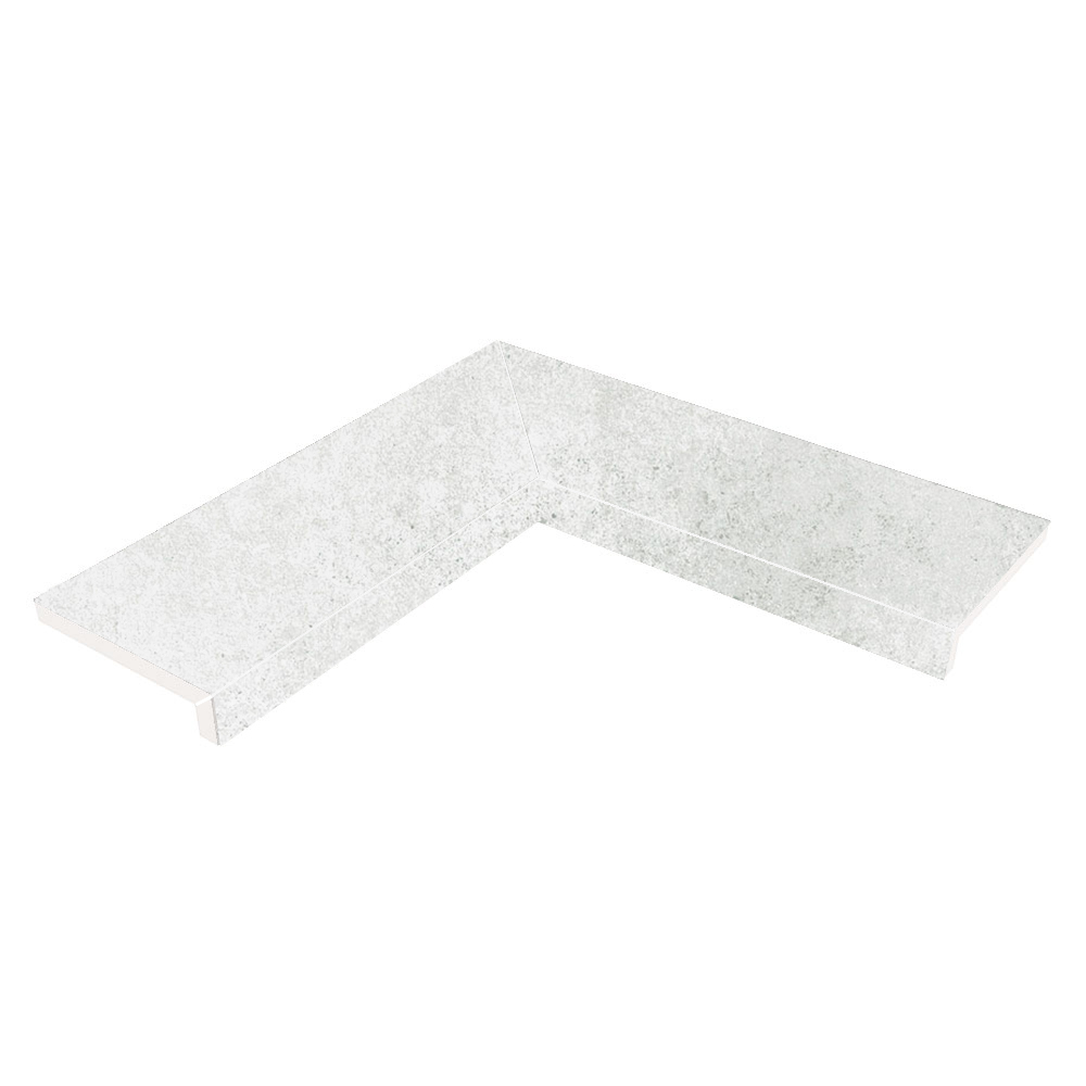 Bassengkant Hjørnesett Gulvflis Earthstone Lys Grå Matt 30x120 cm Tykkelse 20 mm