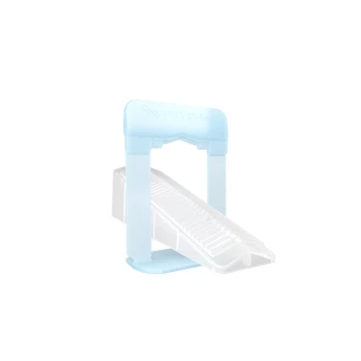 Nivåkilar Transparent för Compact System, 200 st