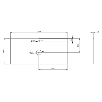 Cosentino Bänkskiva <strong>Dekton</strong>  Ceppo Matt 100 cm