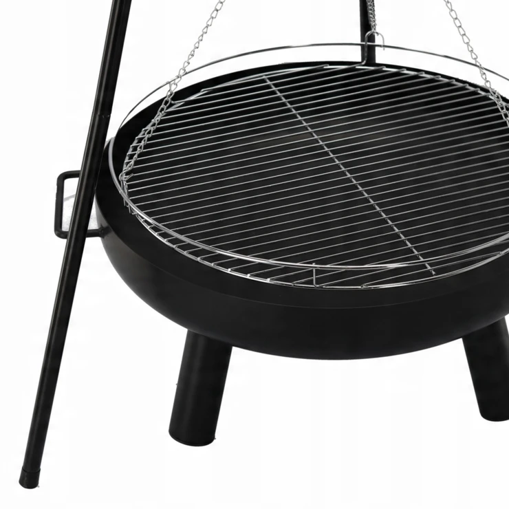 Eldskål Radian Svart Ø 60 cm med Tripod 150 cm
