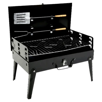 Portabel Trädgårdsgrill <strong>Nordan</strong>  Svart
