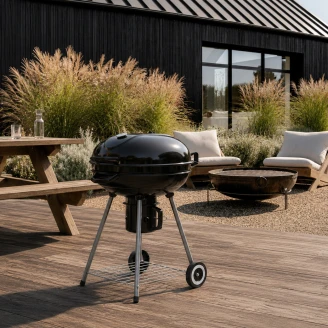 Kolgrill med Lock <strong>Ferro</strong>  Svart