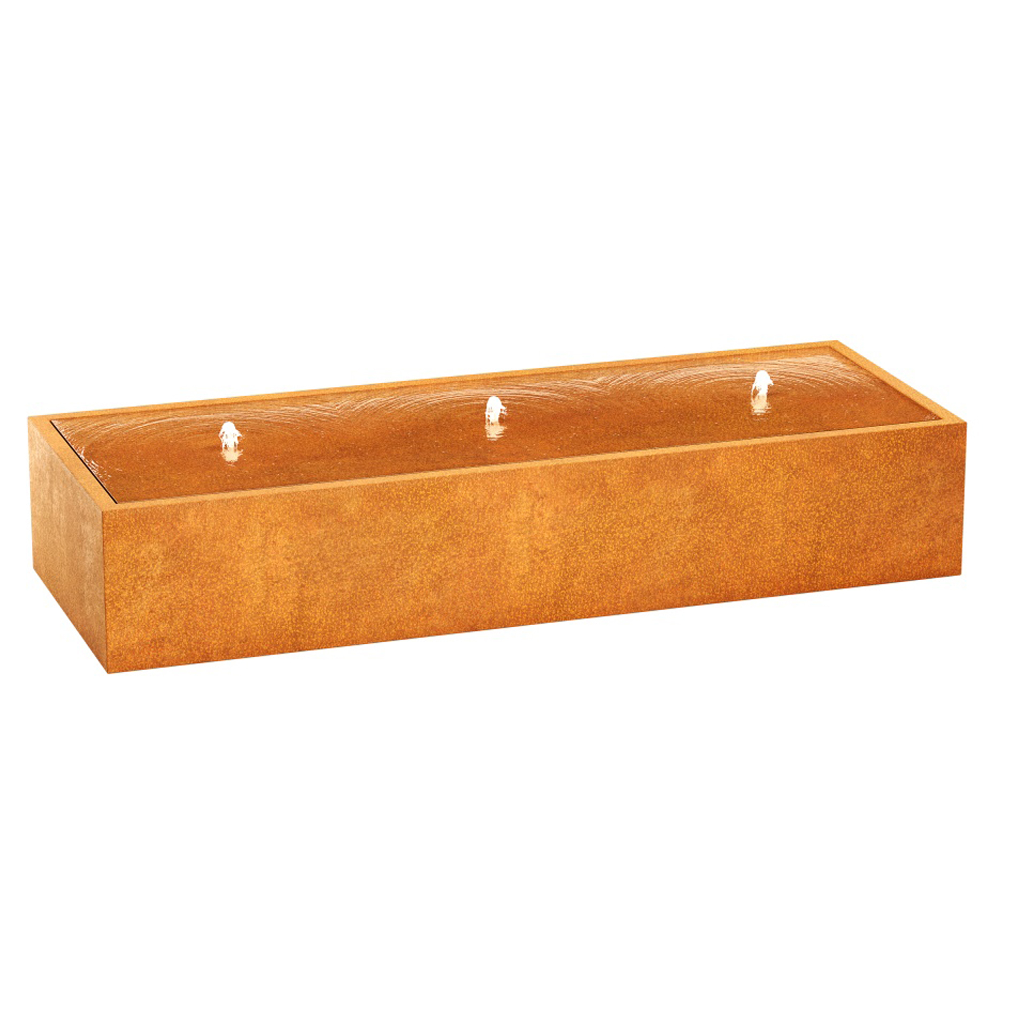 Cortena Fontene Fuente Cortenstål 246x90x45 cm