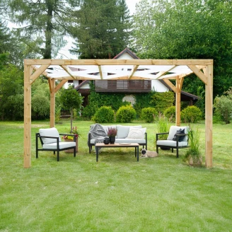 Pergola <strong>Norwell</strong>  Trä 300x400 cm
