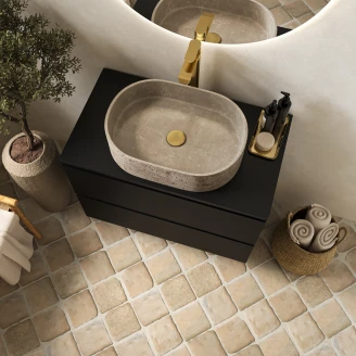 Klinker <strong>Rustierra</strong>  Beige Matt 15x15 cm